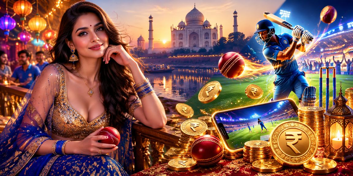 Mobile phone with betting application open showing Teen Patti game screen